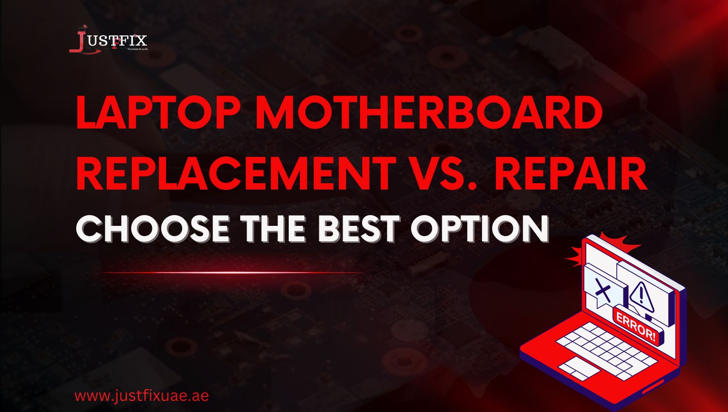 Picture of Affordable choice between motherboard replacement vs repair