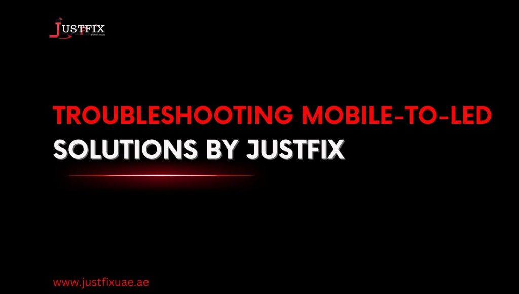 Troubleshooting Mobile-to-LED