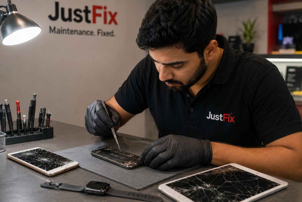 iPhone Repair Near Me Abu Dhabi Trusted Same-Day Service – JustFix UAE