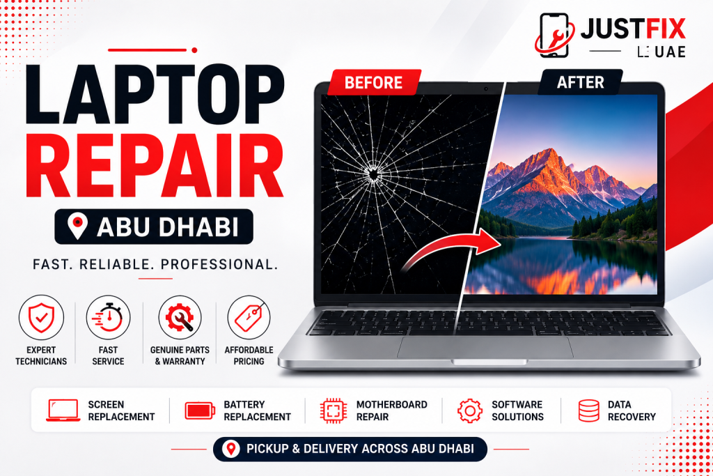 Laptop Repair Abu Dhabi