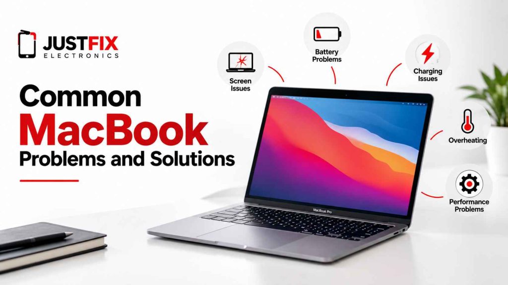 Common MacBook problems and solutions – screen, battery, charging, overheating and performance issues
