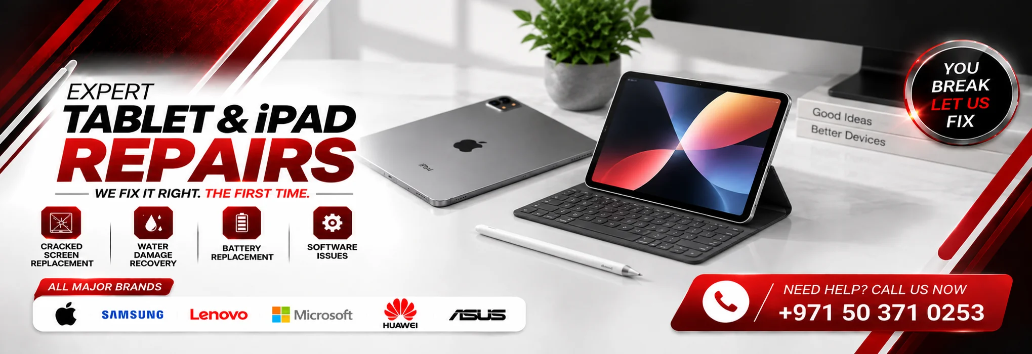 Expert Tablet & iPad Repairs